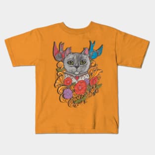 Burmese Cat Kids T-Shirt